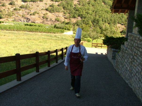 Chef Paolo Bertholier. Chef by day, fitwalker by night