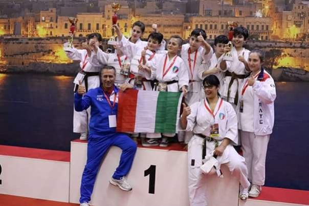 Michele Nicosia 2 medaglie d oro all International Karate di