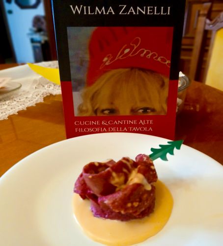 Crespelle rosa #ricetta #gustoitaliano 