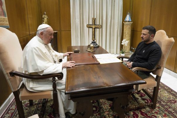 Vaticano Zelensky incontra il Papa 13 maggio